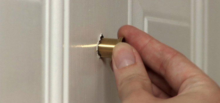 peephole door repair in Poinciana