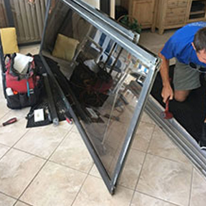 sliding glass door frame repair Poinciana